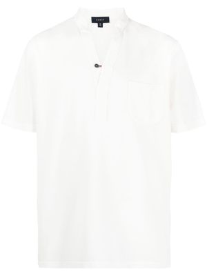 Sease short-sleeved polo shirt - White