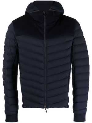 Sease zip-up hooded padded jacket - Blue