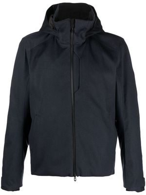 Sease zip-up hooded ski jacket - Blue