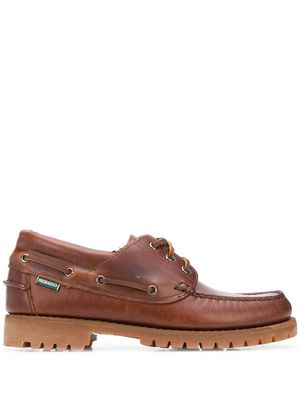 Sebago Acadia lace-up loafers - Brown