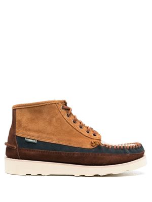 Sebago Cayuga colour-block sneakers - Brown
