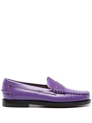Sebago Dan leather loafers - Purple