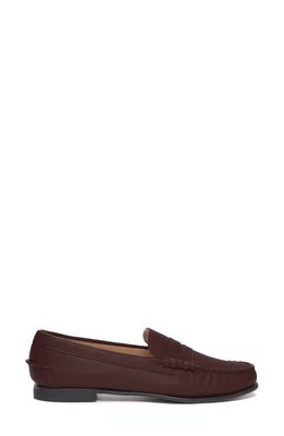 Sebago Danielle Pop Loafer in Dark Brown 