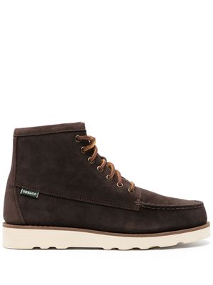 Sebago lace-up suede ankle boots - Brown
