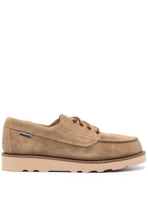 Sebago lace-up suede loafers - Brown