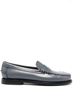 Sebago leather penny loafers - Grey