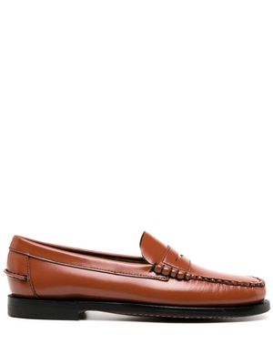 Sebago penny-slot leather Oxford shoes - Brown