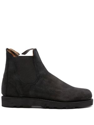 Sebago round-toe suede ankle boots - Black