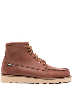 Sebago Tala 30mm leather ankle boots - Brown