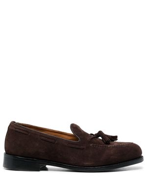 Sebago tassel-detail suede loafers - Brown