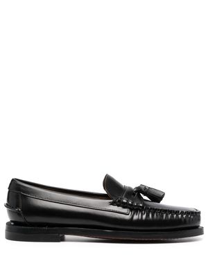 Sebago tassels leather loafers - Black