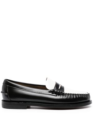Sebago two-tone leather oxford shoes - Black