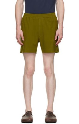Second/Layer Green Madero Boxer Shorts
