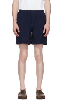 Second/Layer Navy Madero Boxer Shorts