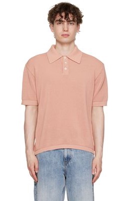 Second/Layer SSENSE Exclusive Pink Polo