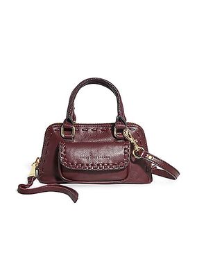 Sedona Leather Mini Top Handle Bag