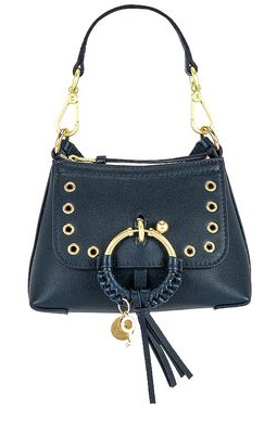 See By Chloe Mini Hobo Bag in Navy.