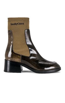 See By Chloe Wendy Boot in Olive