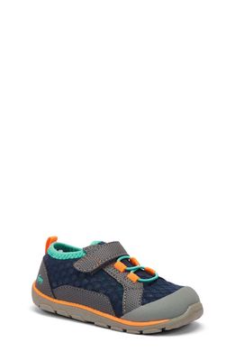 See Kai Run Kids' Anker Sneaker in Blue/Orange