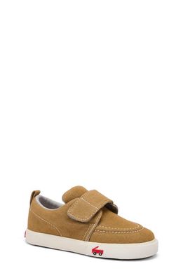 See Kai Run Kids' Wyatt Sneaker in Camel 