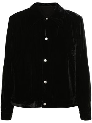 Séfr Enzo velour jacket - Black