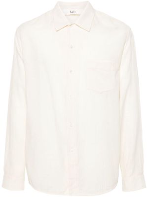 Séfr Leo cotton shirt - Neutrals