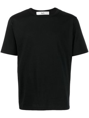 Séfr Luca short-sleeve round-neck T-shirt - Black