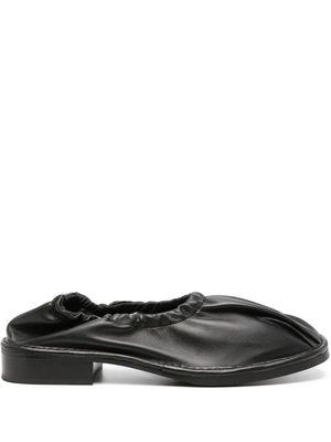 Séfr Lune leather slippers - Black