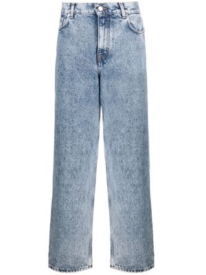 Séfr mid-rise wide-leg jeans - Blue