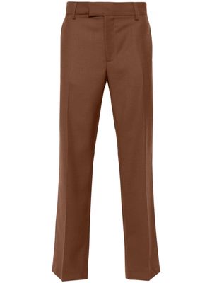 Séfr Mike Suit straight-leg trousers - Brown