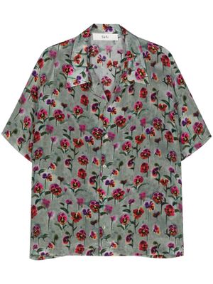 Séfr Noam floral-print shirt - Green