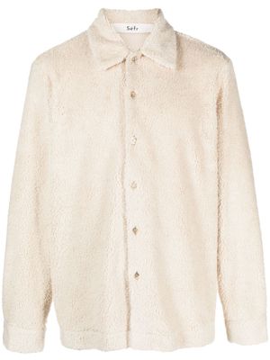 Séfr Sense long-sleeve fleece shirt - Neutrals