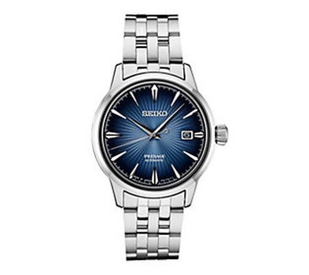 Seiko Men's Automatic Blue Gradation Stainless Watch