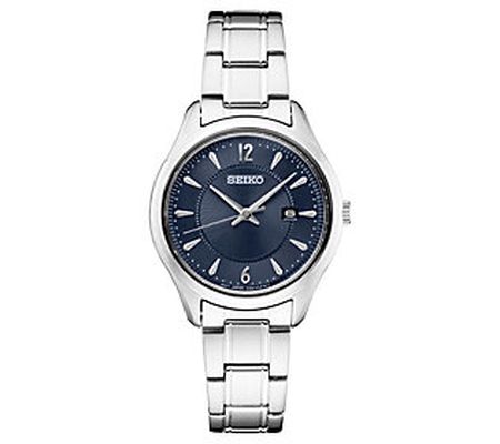 Seiko Women's Essential Collection Blue Dial Wa tch