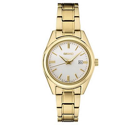 SeikoWomen's Classic Goldtone Stainless Steel W atch