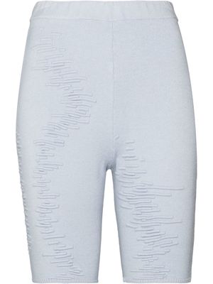 Selasi high-waisted shorts - Blue