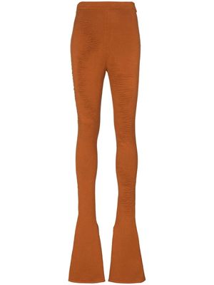 Selasi long-leg leggings - Brown