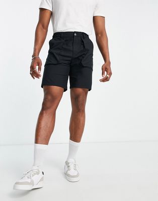 Selected Homme cargo shorts in black