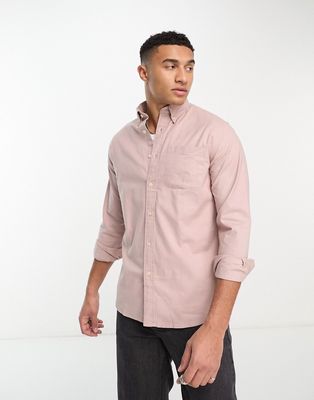 Selected Homme oxford shirt in dusky pink
