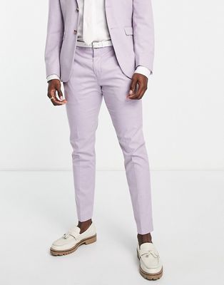Selected Homme slim suit pants in lilac - LILAC-Purple