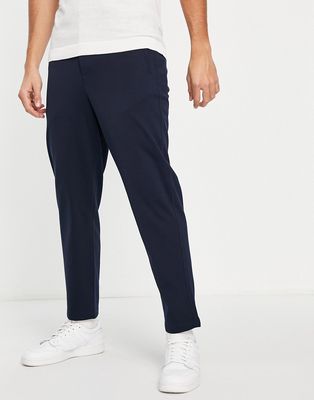 Selected Homme smart pants in navy