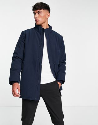 Selected Homme technical coat in navy