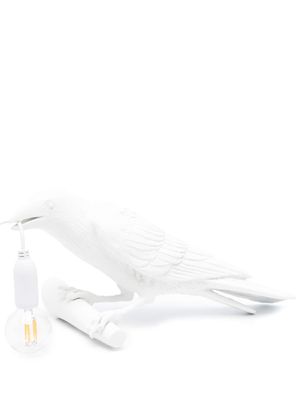 Seletti Bird ceramic lamp - White