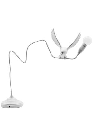 Seletti bird table lamp - White