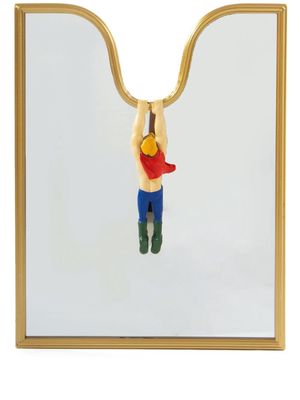 Seletti Circus rectangular mirror - Gold