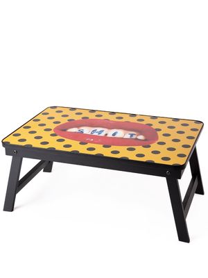 Seletti foldable sofa tray - 011 BLACK