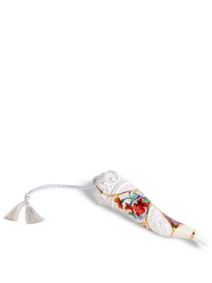 Seletti Kintsugy Lucky horn - White