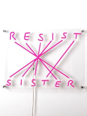 Seletti resist sister led lamp - Pink