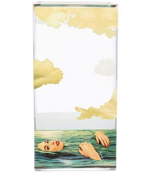 Seletti Toiletpaper Sea Girl vase - Yellow