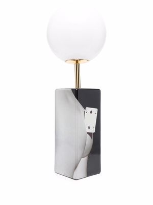 Seletti Two of Spades table lamp - Black